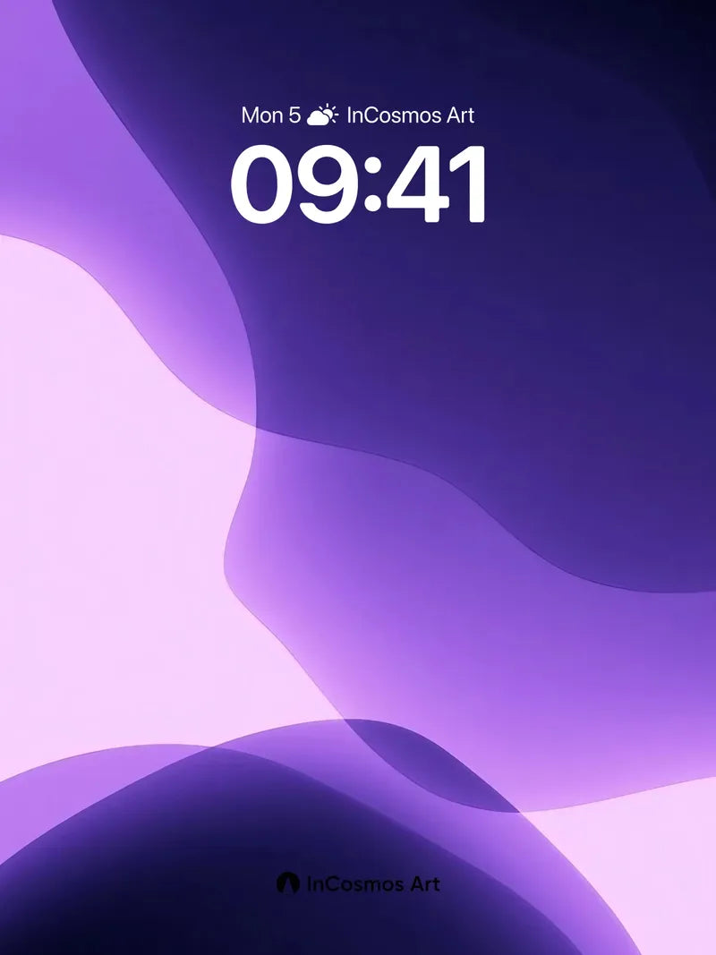 Luminous Veil Wallpaper with Ethereal Flow