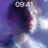 Futuristic Veil Wallpaper with Light Fractures wallpaper for iPhone, iPad & Mac