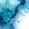 Sapphire Current Wallpaper with Cellular Veins wallpaper for iPhone, iPad & Mac
