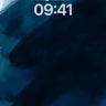 Midnight Blue Brushstroke Wallpaper with Hazy Depth wallpaper for iPhone, iPad & Mac