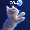 Luminous Leap Wallpaper with Floating Ball wallpaper for iPhone, iPad & Mac