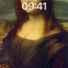 Mysterious Smile Wallpaper with Enchanted Landscape wallpaper for iPhone, iPad & Mac