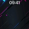 Neon Circuit Wallpaper with Electric Pulse wallpaper for iPhone, iPad & Mac