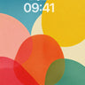 Vibrant Geometric Shapes Wallpaper wallpaper for iPhone, iPad & Mac