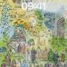 Whimsical Tapestry Wallpaper with Storybook Characters wallpaper for iPhone, iPad & Mac