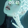 Neon Veil Wallpaper with Electric Pulse wallpaper for iPhone, iPad & Mac