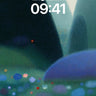 Whispering Hills Wallpaper with Floating Blooms wallpaper for iPhone, iPad & Mac