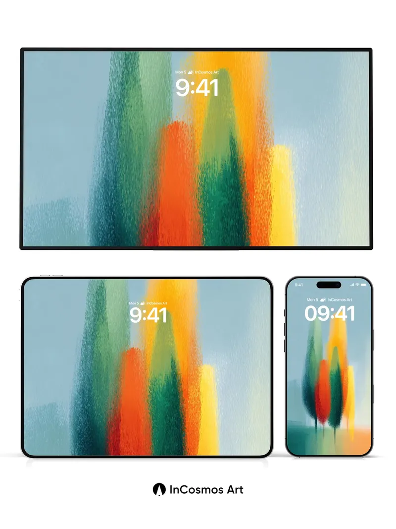 Serenity Bloom Wallpaper with Ethereal Hues