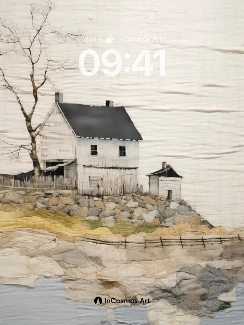 Silent Stone Wallpaper with Winter Whispers