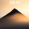 Serenity Peak Wallpaper with Golden Haze wallpaper for iPhone, iPad & Mac