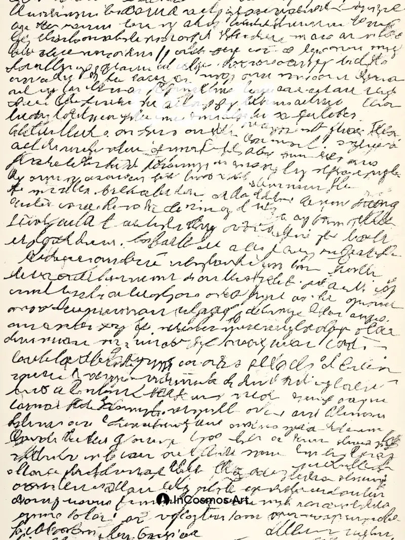 Inkwell Whispers Wallpaper with Cursive Echoes