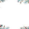 Frost-Kissed Pine Wallpaper with Winter Berries wallpaper for iPhone, iPad & Mac