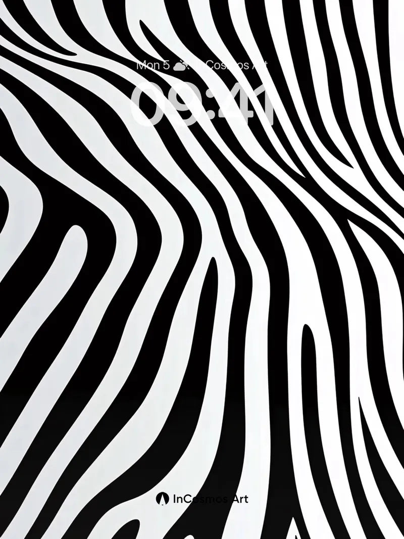 Whispering Stripes Wallpaper with Optical Flow