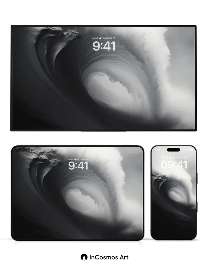 Storm's Hollow Wallpaper with Whispering Foam