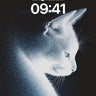 Luminous Shadow Wallpaper with Ethereal Feline wallpaper for iPhone, iPad & Mac