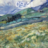 Whirlwind Field Wallpaper with Van Gogh's Touch wallpaper for iPhone, iPad & Mac