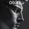 Stone Whisper Wallpaper with Carved Light wallpaper for iPhone, iPad & Mac