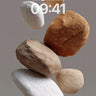 Suspended Stone Wallpaper with Floating Equilibrium wallpaper for iPhone, iPad & Mac