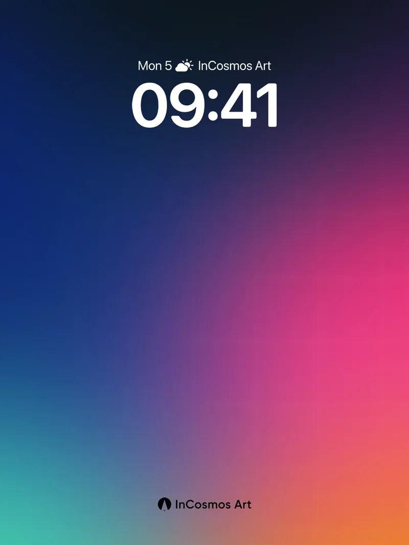 Luminous Gradient Wallpaper with Color Breath