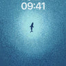 Deep Blue Current Wallpaper with Spiral Motion wallpaper for iPhone, iPad & Mac