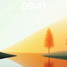 Serene Horizon Wallpaper with Reflective Stillness wallpaper for iPhone, iPad & Mac