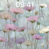 Soft Hush Floral Wallpaper with Ethereal Petals wallpaper for iPhone, iPad & Mac