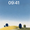 Serene Horizon Gradient Flow Wallpaper wallpaper for iPhone, iPad & Mac