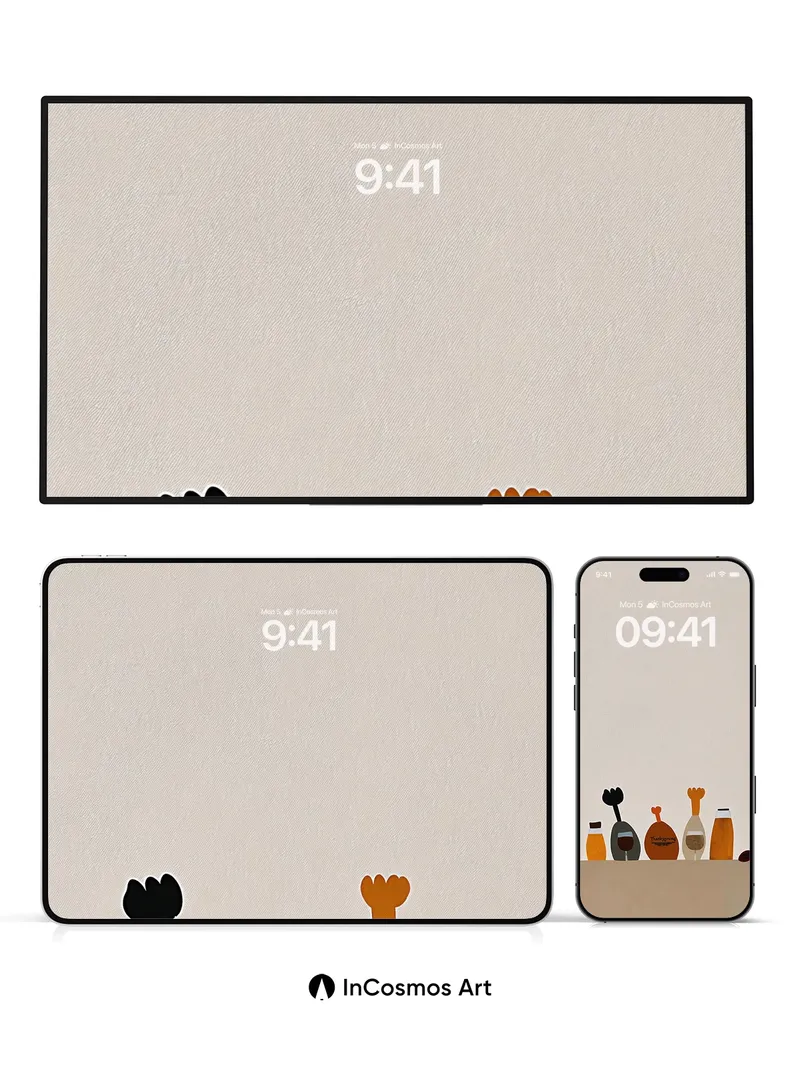 Nostalgic Still Life Wallpaper with Thanksgiving Whimsy