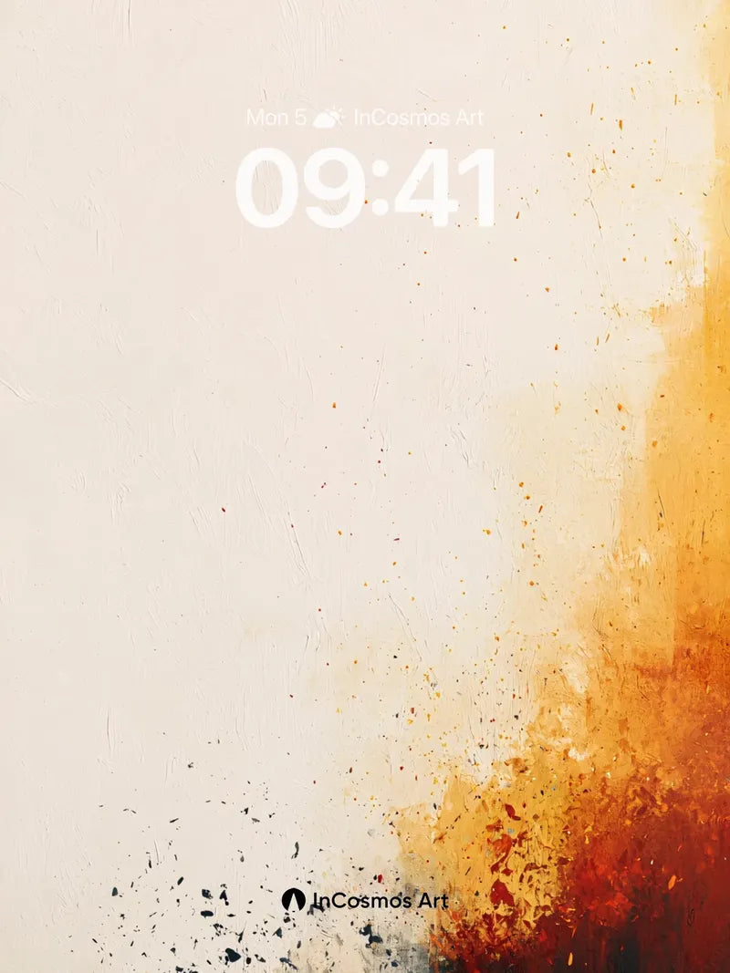 Burnt Horizon Wallpaper with Ashen Whispers