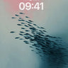 Pink Horizon Fish Swarm Wallpaper wallpaper for iPhone, iPad & Mac
