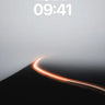 Crimson Trail Wallpaper with Fog Veil wallpaper for iPhone, iPad & Mac