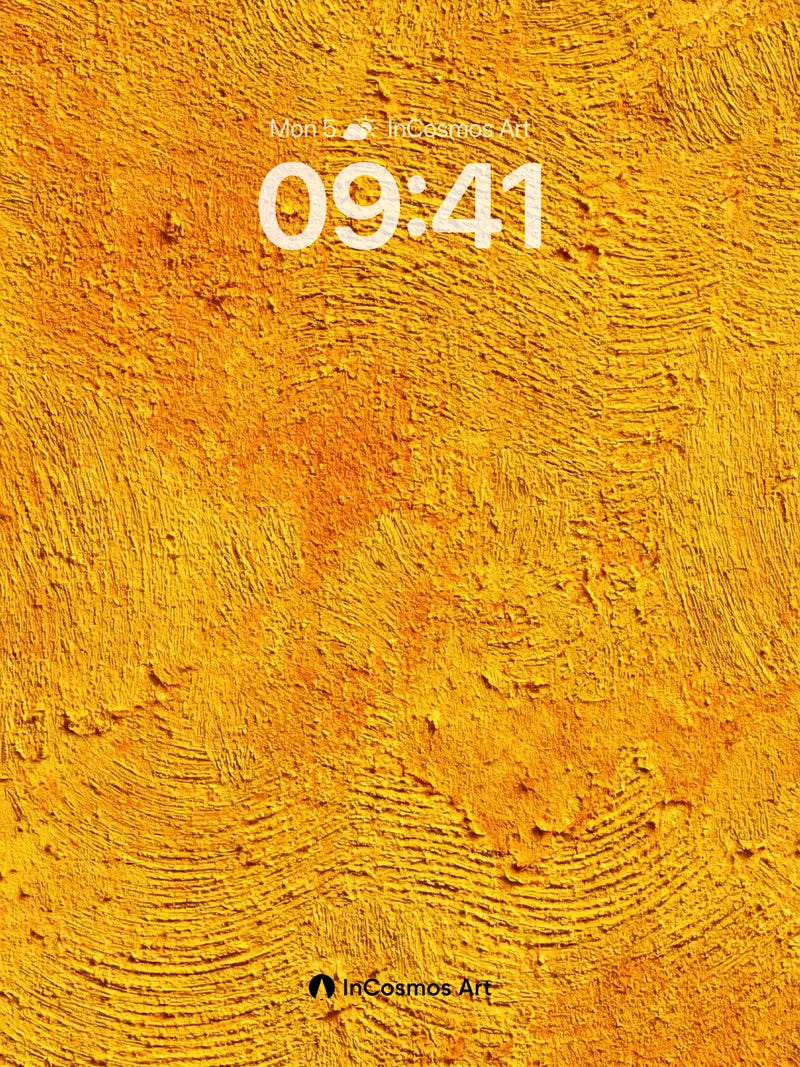 Golden Current Wallpaper with Living Texture wallpaper for iPhone, iPad & Mac