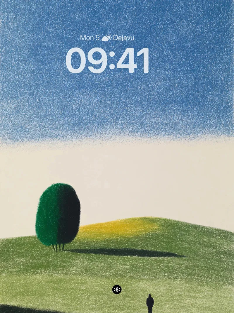 Serene Solitude Landscape Wallpaper wallpaper for iPhone, iPad & Mac