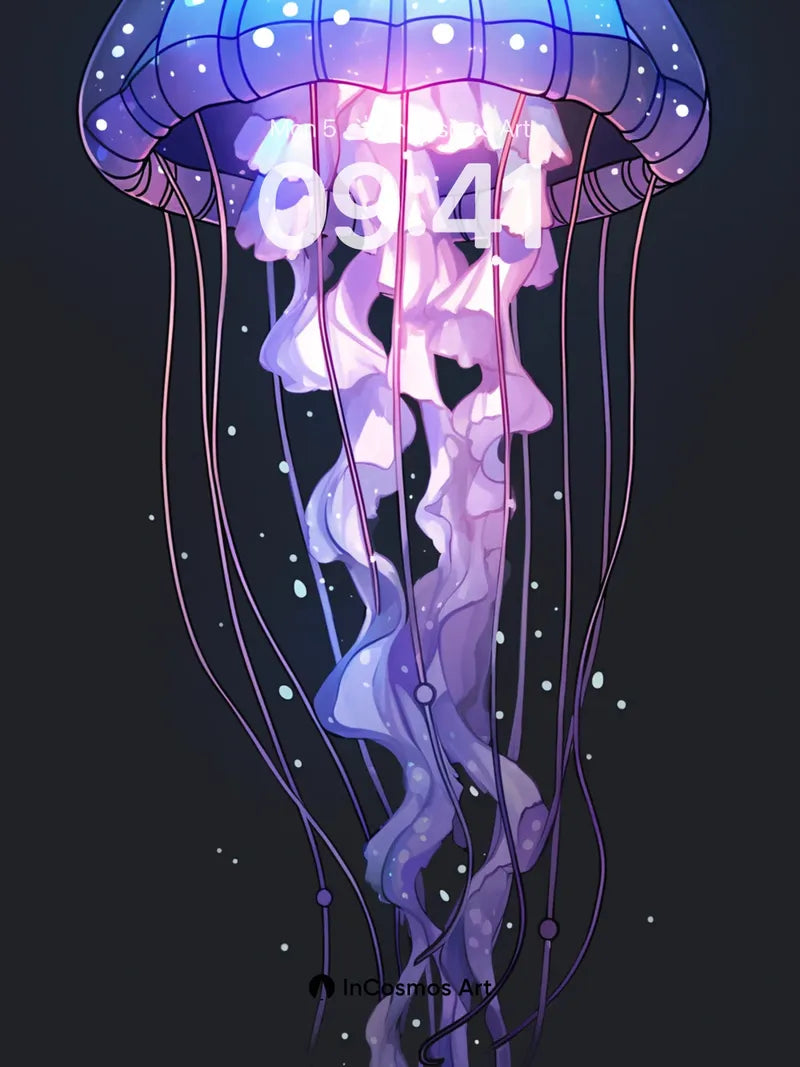 Luminous Deep Wallpaper with Ethereal Drift