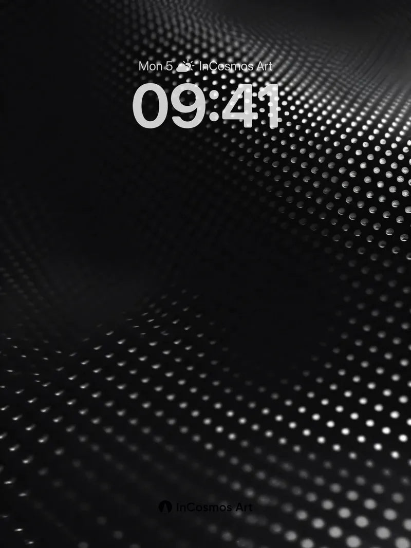 Shadow Weave Wallpaper with Dotted Depth