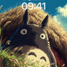 Whispering Haystack Wallpaper with Totoro's Gaze wallpaper for iPhone, iPad & Mac