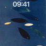 Deep Ocean School Fish Abstract Wallpaper