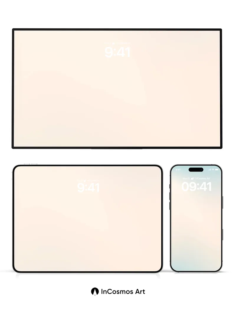 Soft Horizon Wallpaper with Gentle Light Shift