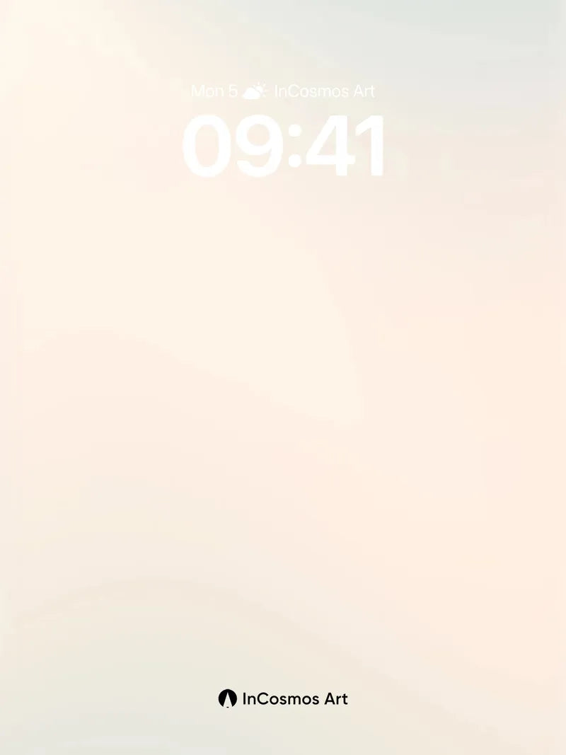 Soft Horizon Wallpaper with Gentle Light Shift