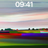 Spectrum Horizon Wallpaper with Electric Fields wallpaper for iPhone, iPad & Mac
