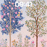 Luminous Garden Wallpaper with Celestial Bloom wallpaper for iPhone, iPad & Mac
