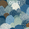 Whispering Peaks Wallpaper with Textured Waves wallpaper for iPhone, iPad & Mac