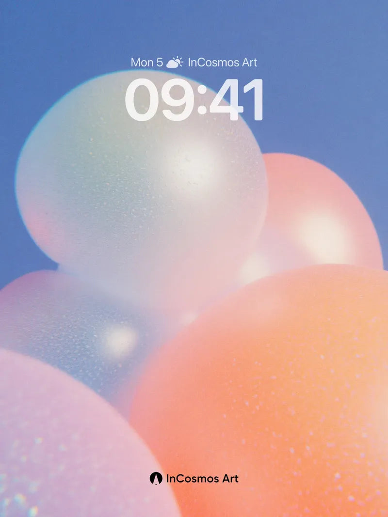 Floating Hues Wallpaper with Ethereal Light