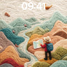 Knitted Odyssey Wallpaper with Wandering Explorer wallpaper for iPhone, iPad & Mac