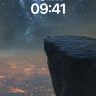 Stellar Edge Wallpaper with City Glow wallpaper for iPhone, iPad & Mac