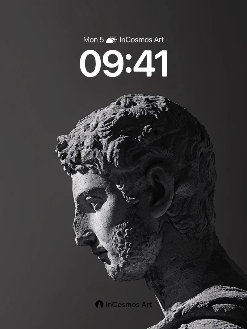 Stone Silence Wallpaper with Ancient Light