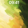 Golden Hush Wallpaper with Brushstroke Veils wallpaper for iPhone, iPad & Mac