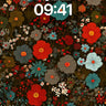 Velvet Garden Wallpaper with Secret Blooms wallpaper for iPhone, iPad & Mac