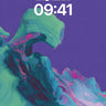 Neon Tide Wallpaper with Liquid Light wallpaper for iPhone, iPad & Mac