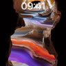 Cavern Mirage Wallpaper with Amber Veins wallpaper for iPhone, iPad & Mac